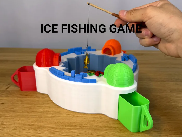 Ice Fishing Game, a preview image from Printables