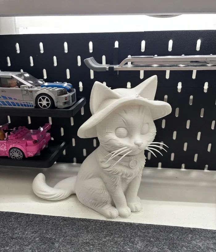 Kitty Cat in a Hat, a preview image from Printables
