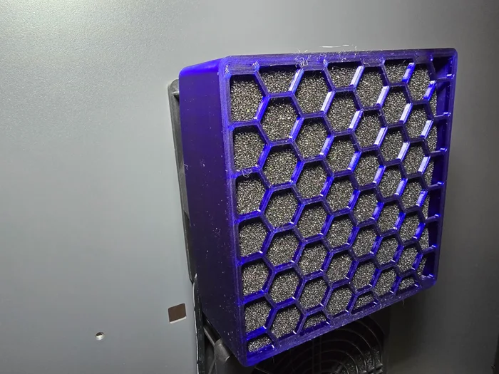 HEPA Filter Case for Sovol SV08 MAX – Screwless Mount, a preview image from Printables