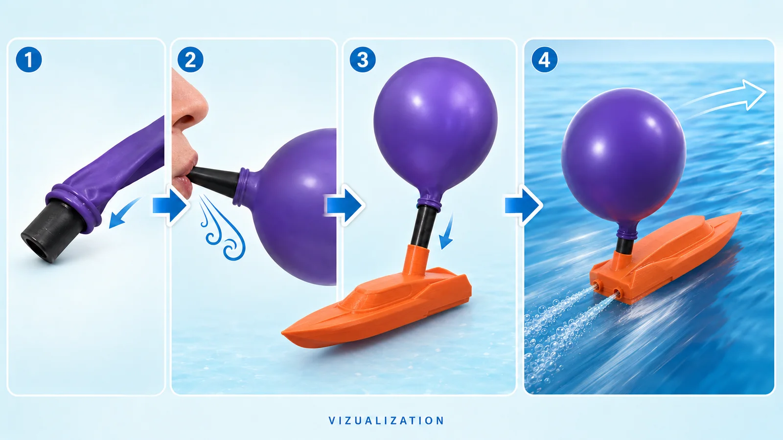 TwinJet Speedboat, a preview image from Printables