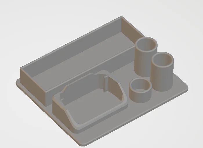 UV-K5 combo base., a preview image from Printables