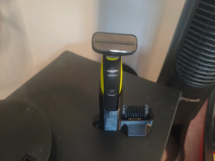 Phillips One Blade Stand/Charging Dock, a preview image from Printables
