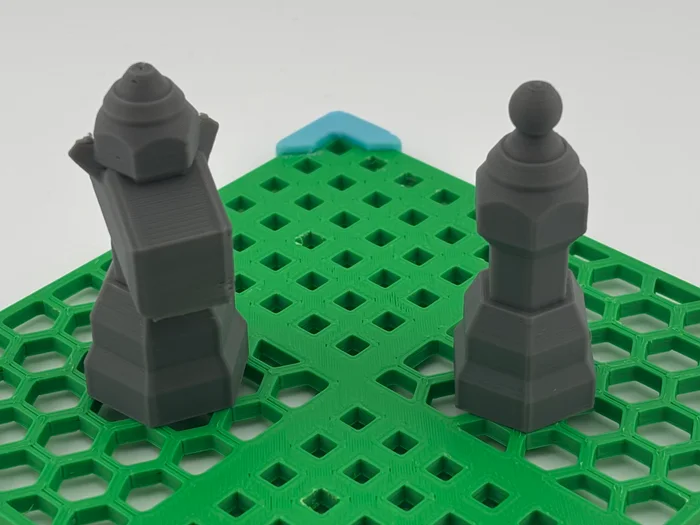 General Centaur - Custom Fairy Chess Piece - Nozzle Hexagonal Theme, a preview image from Printables