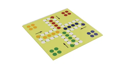 Člověče, nezlob se! (Man, Don't Get Angry) Board game, a preview image from Printables