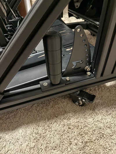 Sim racing rig shifter mount, a preview image from Printables