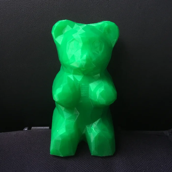 Low Poly Gummy Bear, a preview image from Printables