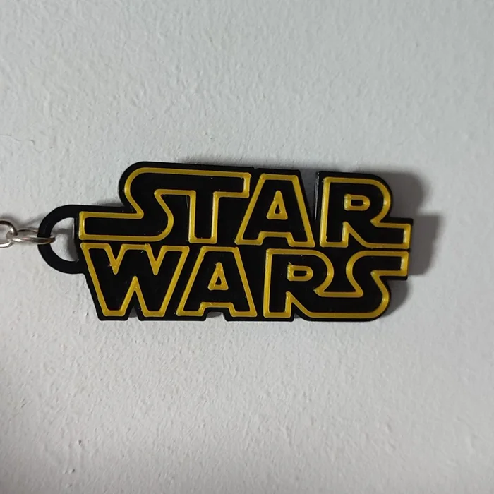 Star Wars Keychain, a preview image from Printables