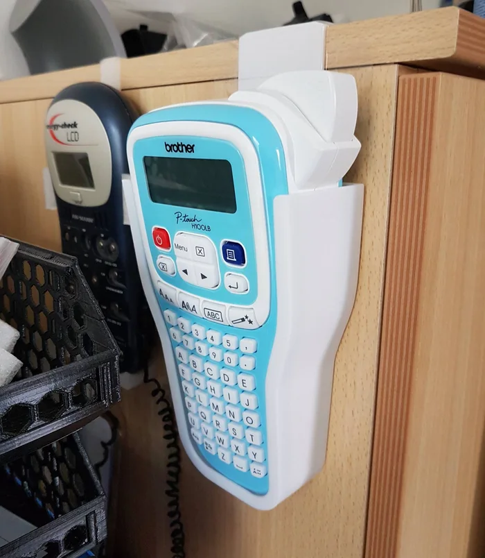 Brother P-Touch Wall/Cabinet Mount, a preview image from Printables