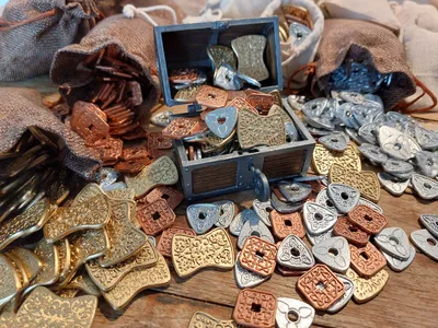 DnD Coins, a preview image from Printables
