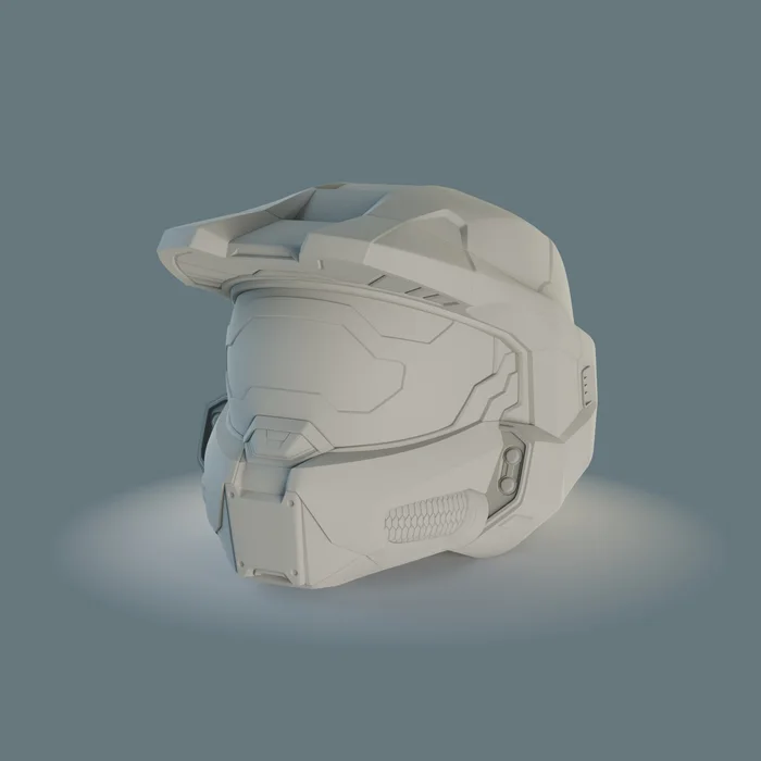 Halo Infinite Master Chief Helmet, a preview image from Printables