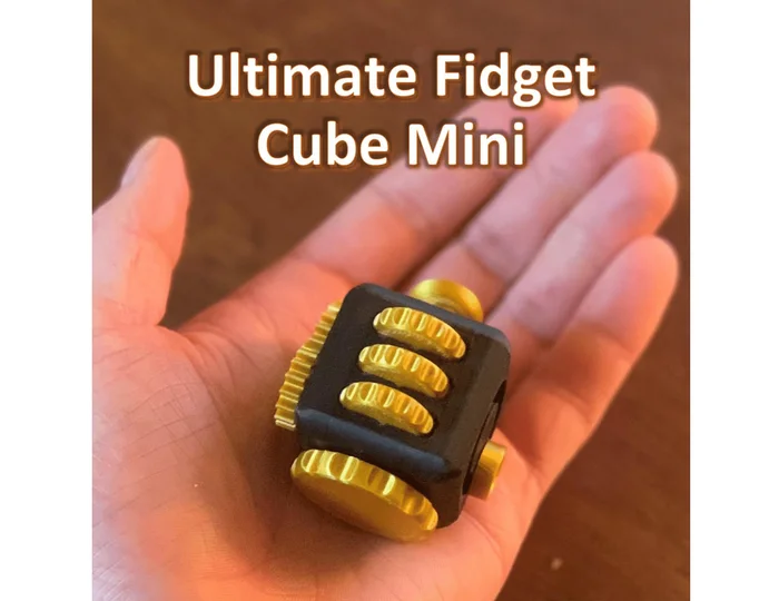 Ultimate Fidget Cube Mini V1.4, a preview image from Printables