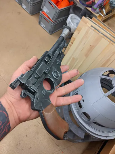 Mandalorian pistol, a preview image from Printables