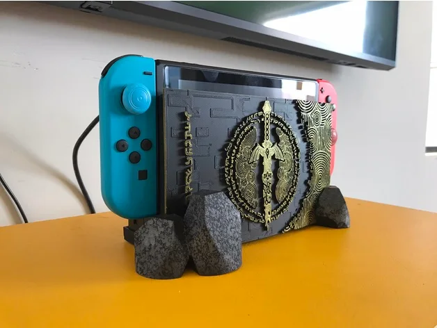 SWITCH DOCK COVER - ZELDA TEARS OF THE KINGDOM, a preview image from Printables