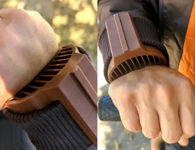 Body Air Intake (Riding a Motorcycle), a preview image from Printables