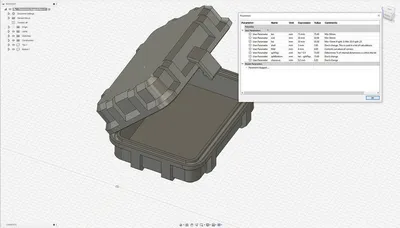 Parametric Rugged Box, a preview image from Printables