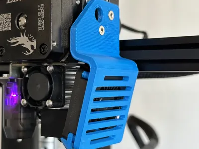 Ender 3 V3 SE Lightweight Fan Shroud, a preview image from Printables