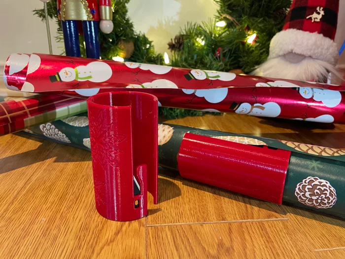 Gift Wrap Roll Cutter, a preview image from Printables