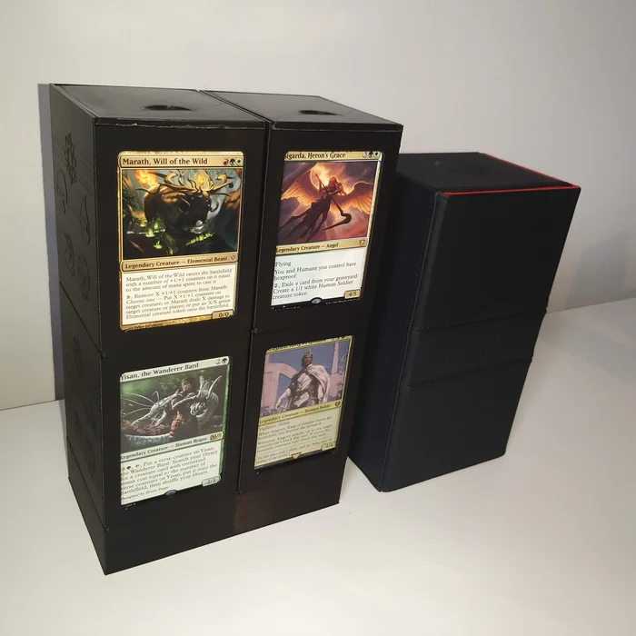 Stackable MtG Commander Deck Box, a preview image from Printables