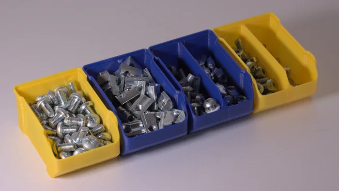 "VersaVault" - Stackable Storage Organizer Boxes, a preview image from Printables