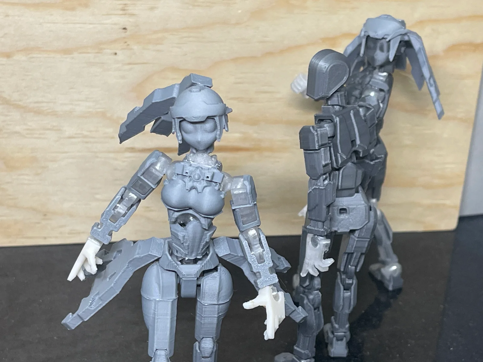 Sisters 13 Printable Jointed Figurine (Mecha girl variance of Dummy 13), a preview image from Printables