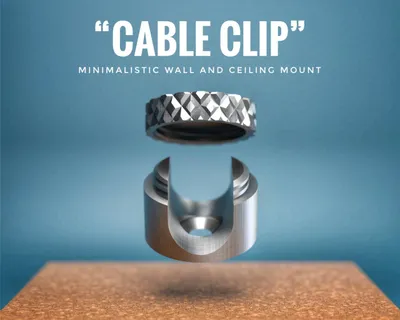 Cable Mount, a preview image from Printables