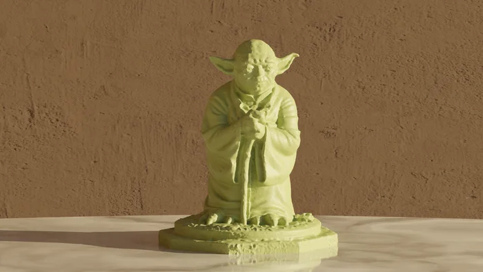 Master Yoda Statue - Star Wars Home Decoration, a preview image from Printables