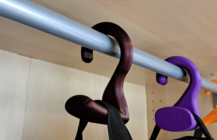 Bag Coat Hanger (Smaller Hook), a preview image from Printables