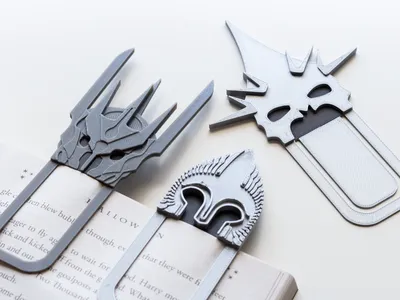 Lord of the Rings Bookmarks, a preview image from Printables