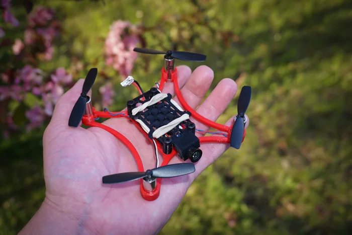 Micro 105 FPV Quadcopter - 8.5mm Motors, Micro Scisky, a preview image from Thingiverse