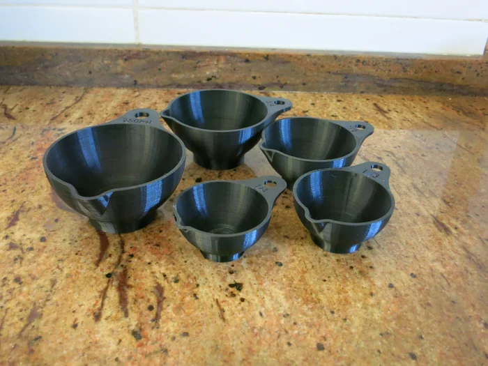 Measuring Cups, a preview image from Thingiverse