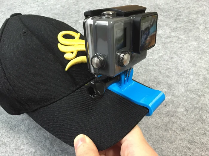 The connector of GoPro with a cap, a preview image from Thingiverse