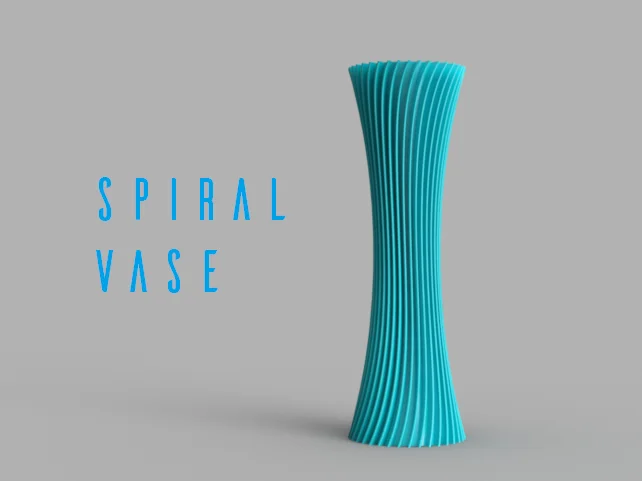 Spiral Vase, a preview image from Thingiverse
