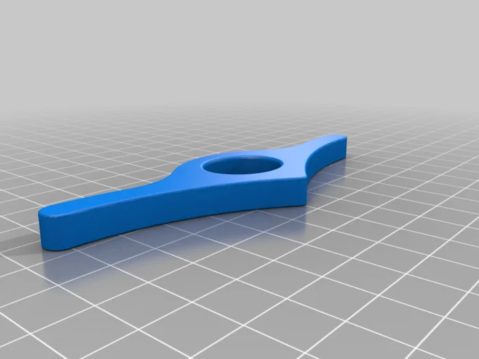 One Hand Book Holder cnc/laser, a preview image from Thingiverse