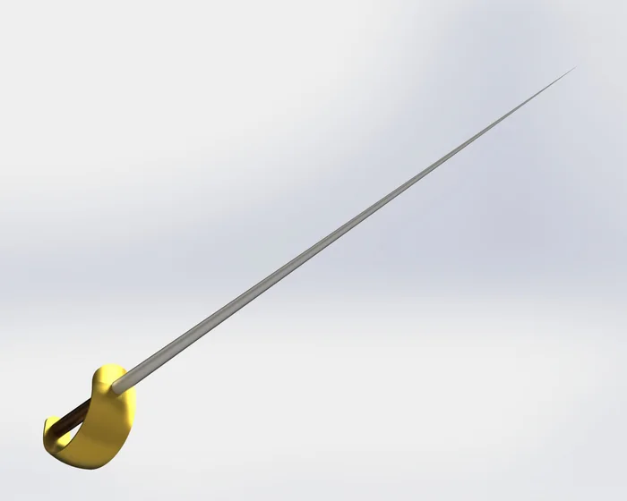 Rattleballs sword, a preview image from Thingiverse