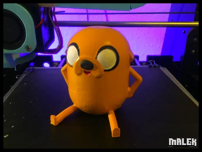 Jake the dog Adventure Time, a preview image from Thingiverse