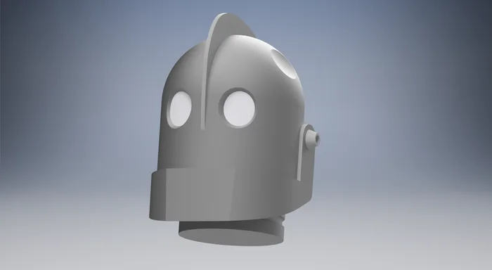 The Iron Giant (Head Only), a preview image from Thingiverse