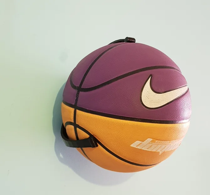 Wall Ball Holder, a preview image from Thingiverse