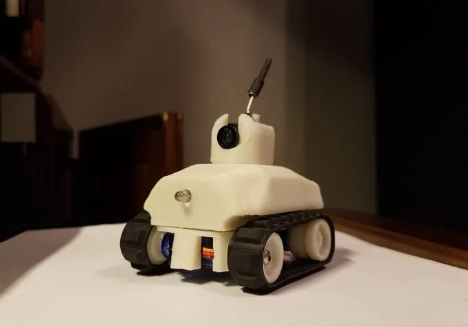 Tiny Servo Driven FPV RC Tank - Tiny Trak, a preview image from Thingiverse