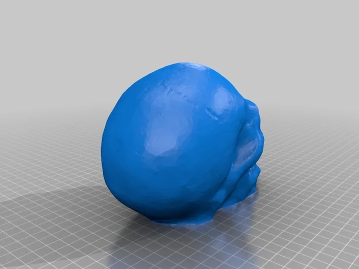 Skull with Pointed Teeth, a preview image from Thingiverse
