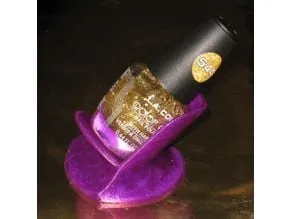 Nail Polish / Paint Bottle Holder, a preview image from Thingiverse