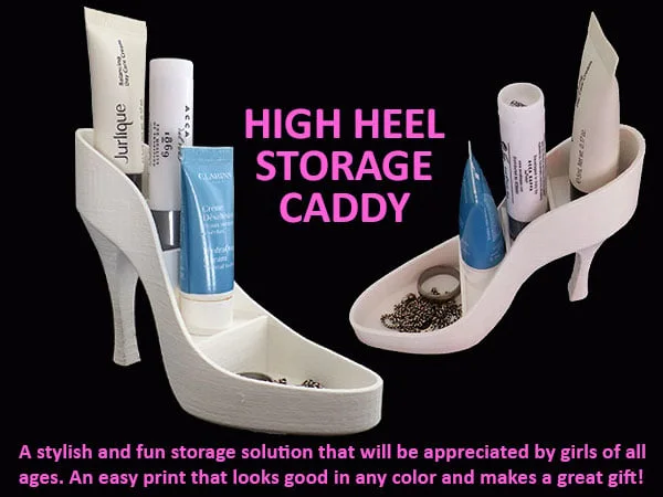 High Heel Storage Caddy, a preview image from Thingiverse