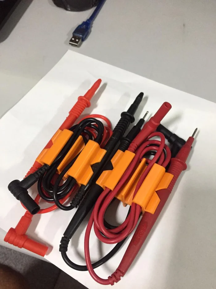 Probe organizer, a preview image from Thingiverse