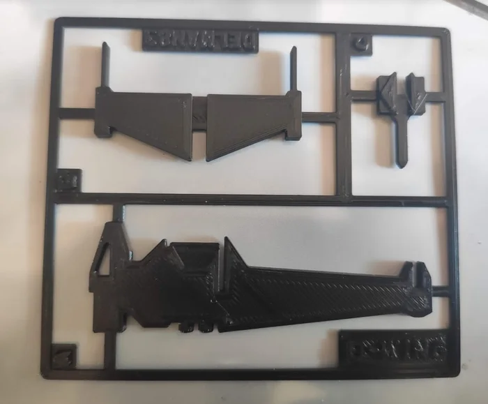 B-Wing Kit Card, a preview image from Thingiverse