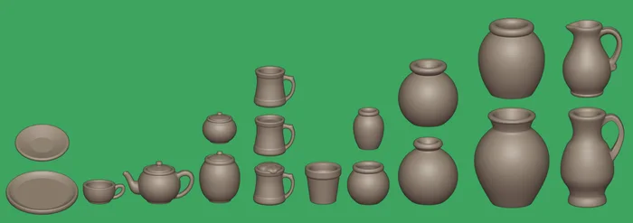 Pottery, a preview image from Thingiverse