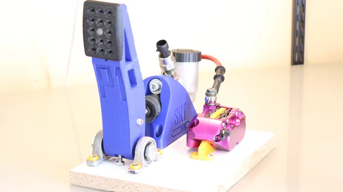 SRT hydraulic Brake pedal P1 Sim racing v5.3 rev2, a preview image from Thingiverse