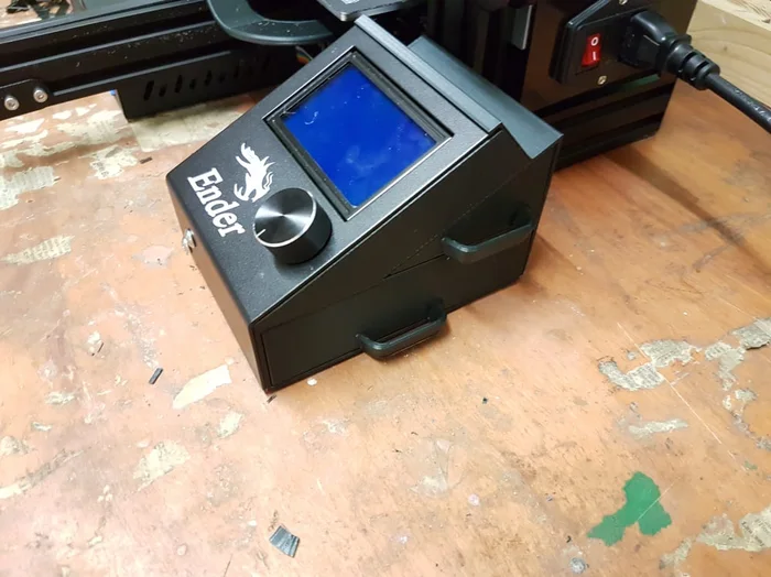Ender 3 full PCB cover with drawers, a preview image from Thingiverse