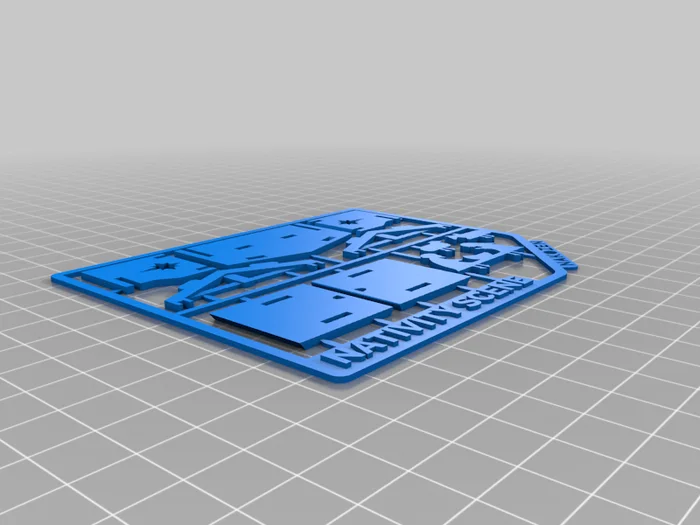 Nativity Scene Kit Card, a preview image from Thingiverse