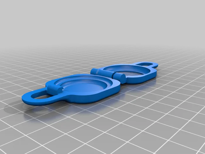 Airtag Keychain Holder, a preview image from Thingiverse