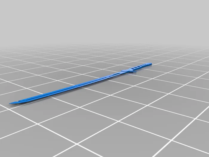 katana inspired by CYBERPUNK 2077, a preview image from Thingiverse