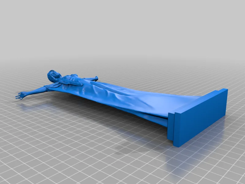 Flying girl, a preview image from Thingiverse
